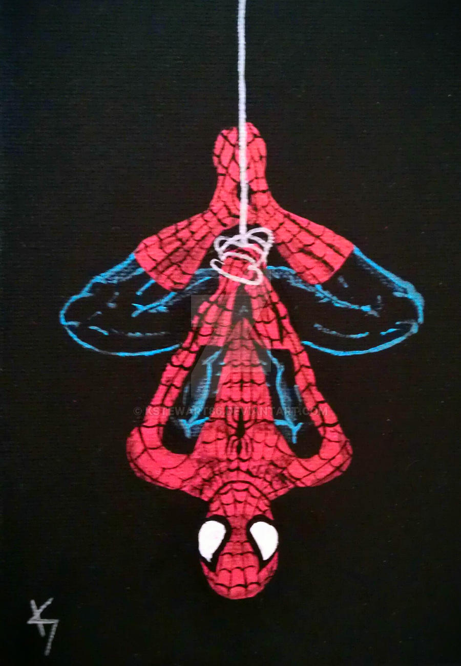 SpiderMan Hanging around by kstewart86 on DeviantArt