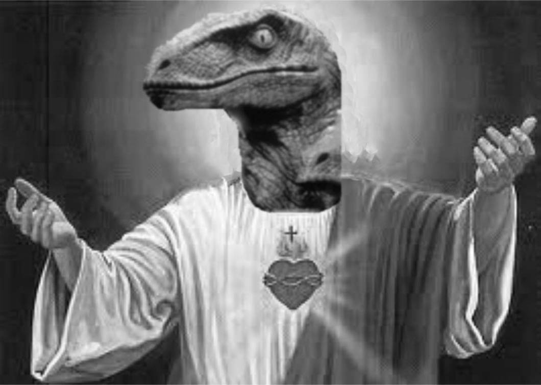 Raptor Jesus Ver.2 by Wild-Fox-Wolf on DeviantArt