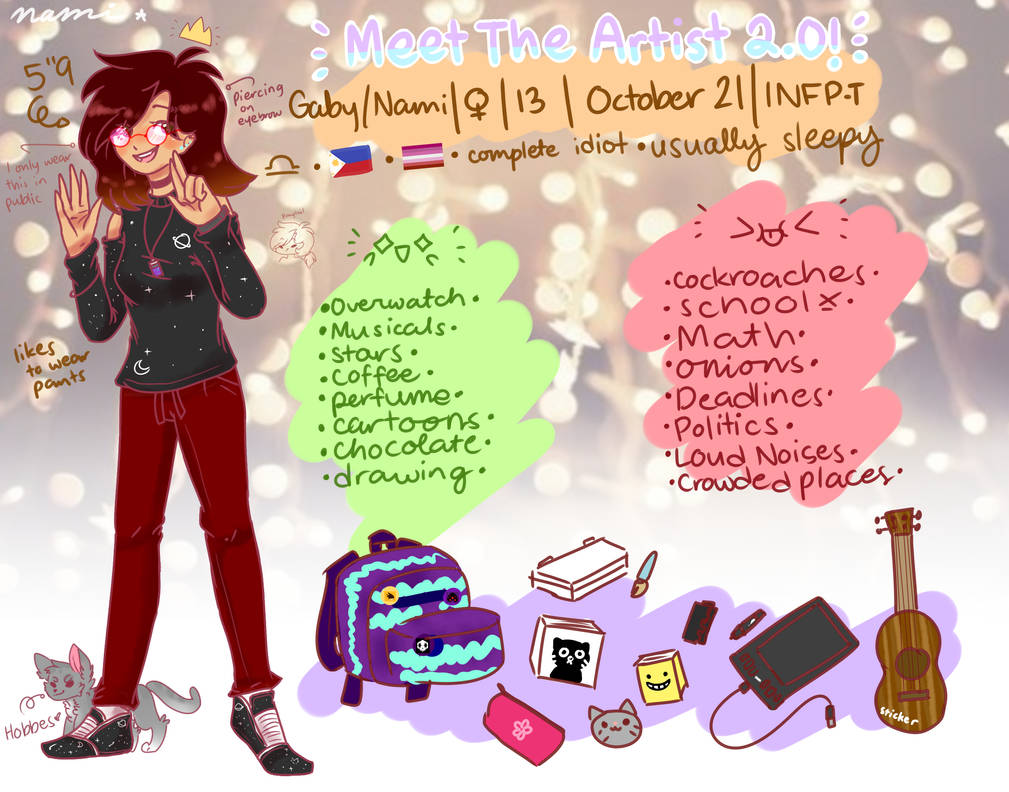Meet The Artist 2.0! by namichee