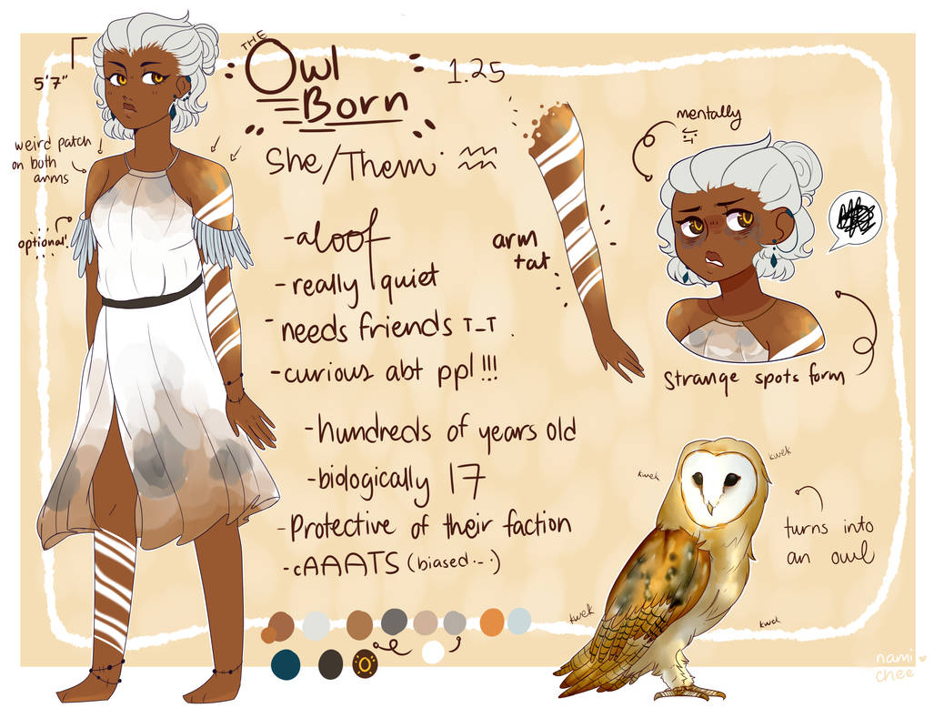 OwlBorn Reference by namichee
