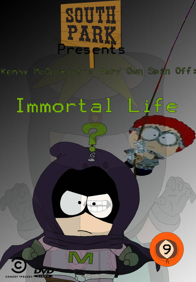 Kenny McCormick Spin Off Series DVD 9 Front Cover by megasupermoon on