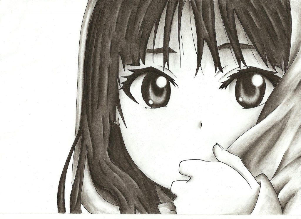 Anime a lapiz by kenart2 on DeviantArt