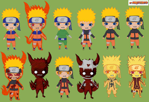 Naruto Shippuden chibi evo 1