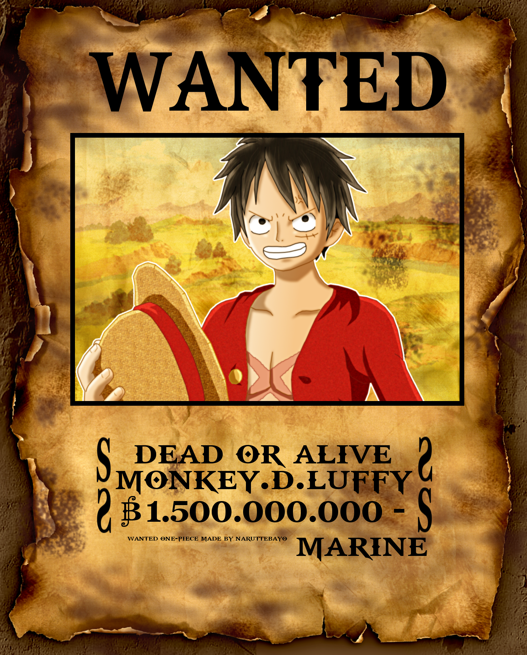 One piece new world, One piece luffy, Luffy