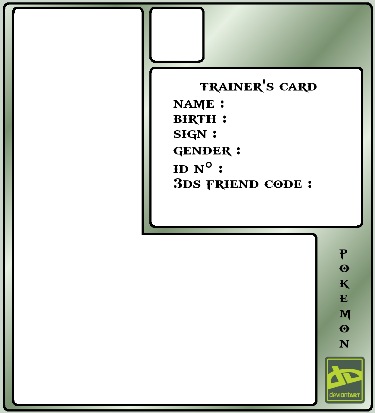 pokemon trainer id card maker Pokmon Badges Custom Fan Designs for Pokmon & Pokmon GO EpicIDs Custom Pokemon Trainer Card Portrait