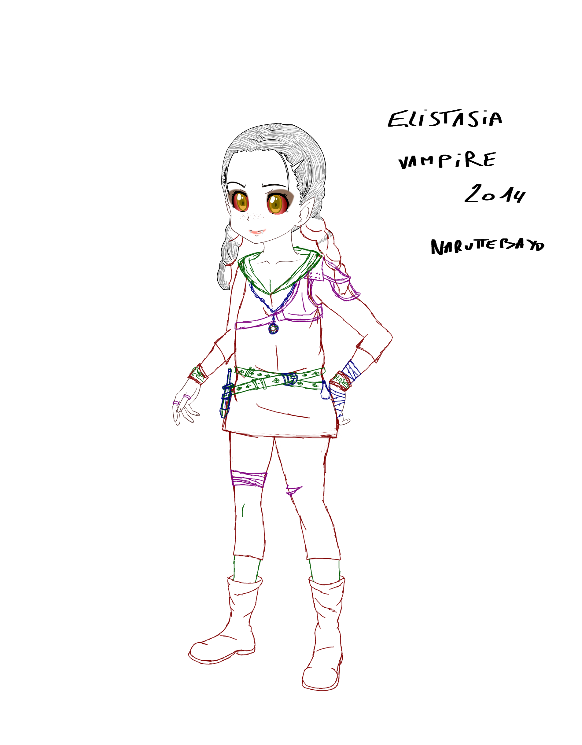 [sketch] Elistasia vampire rpg