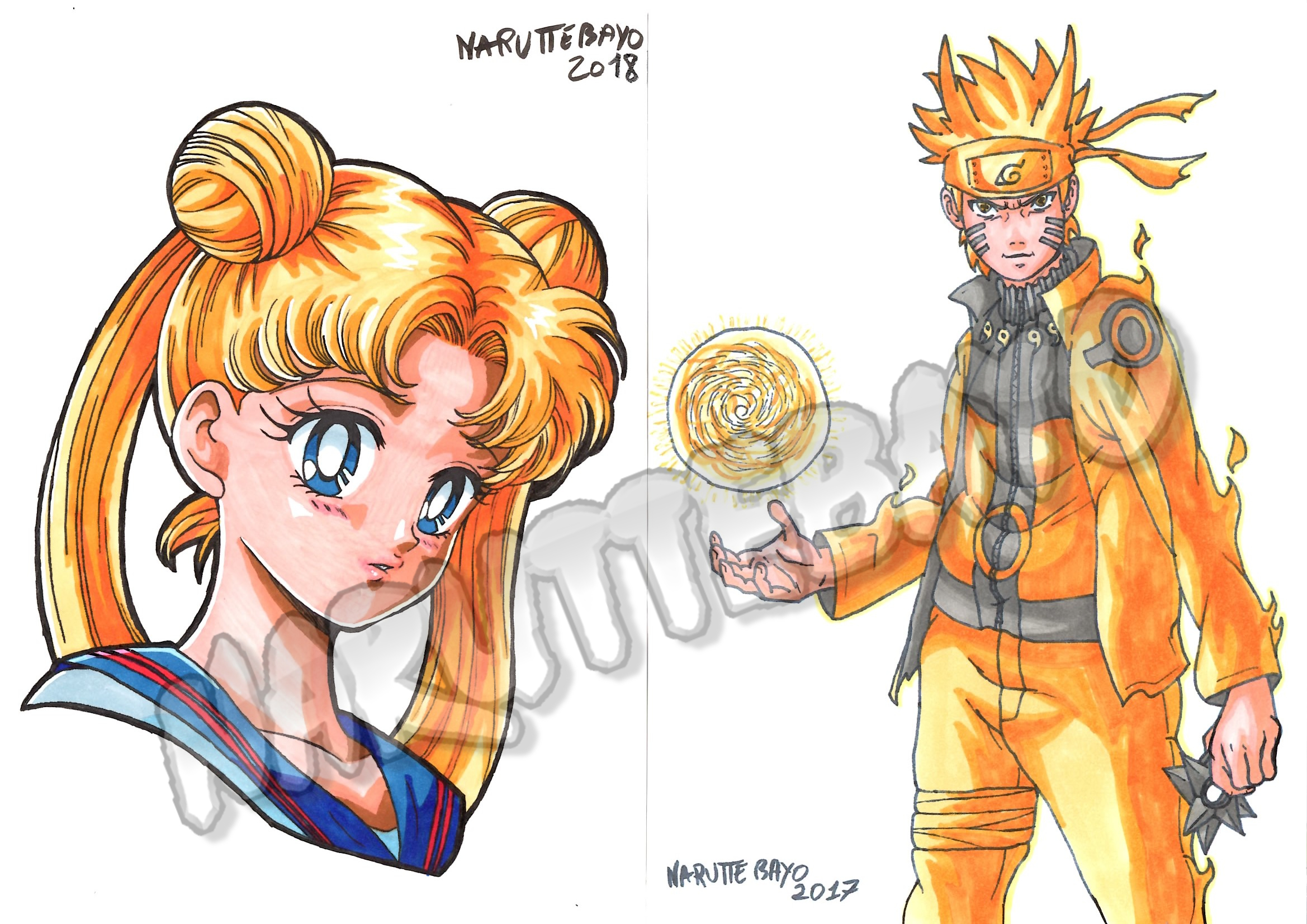 Goku and Naruto Transformations by Brunohatake3 on DeviantArt