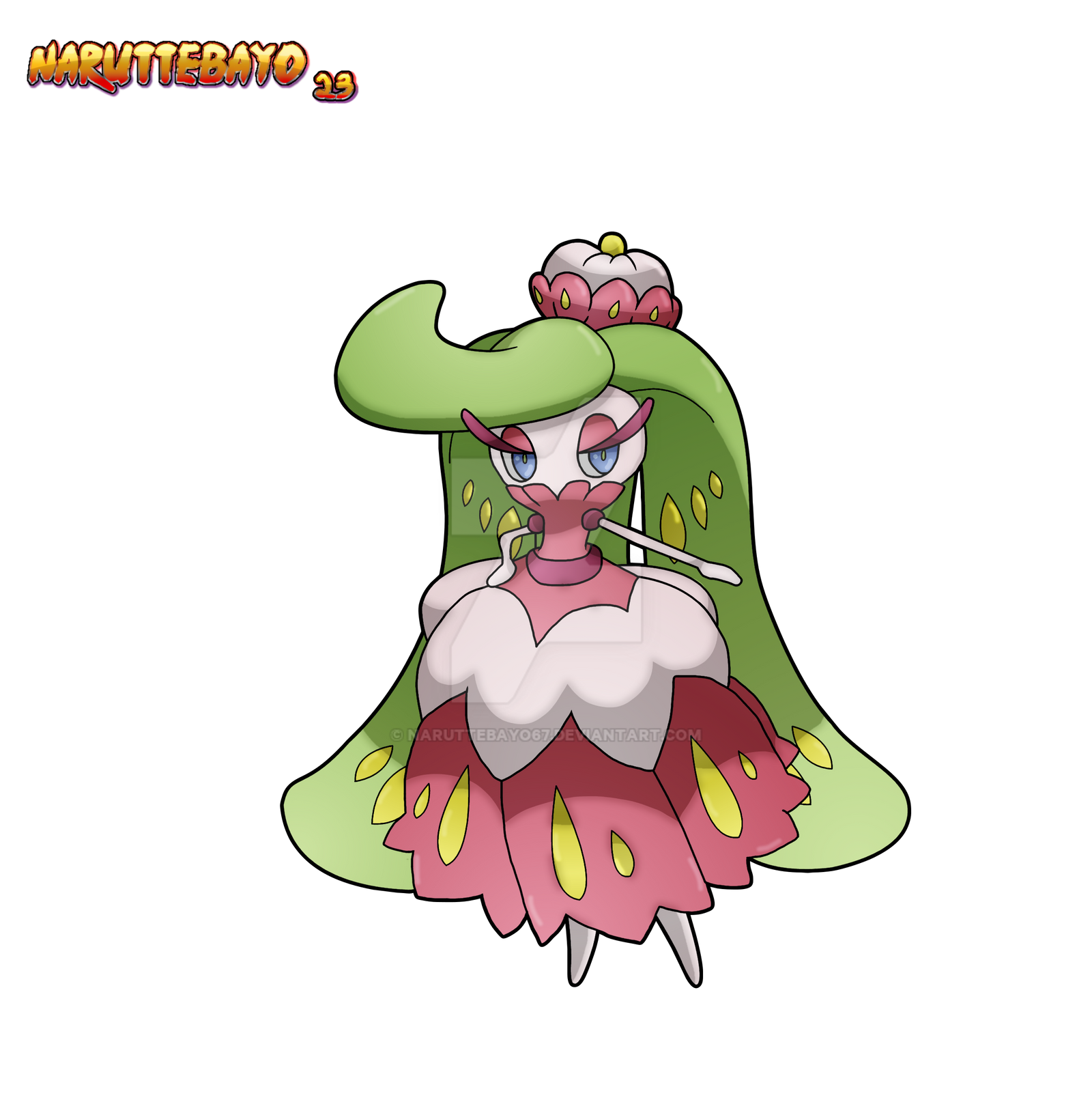 Pokemon Sucreine Tsareena Mega 1 by Naruttebayo67 on DeviantArt