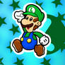 Paper Luigi is a star!!