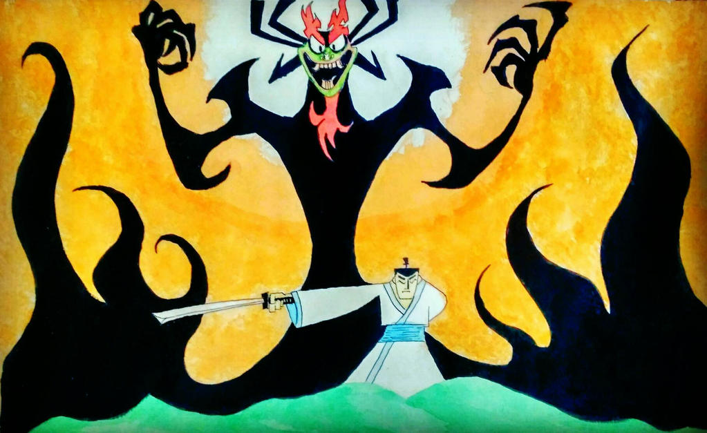 Samurai Jack Rave Deviantart Samurai Jack by dgbarts on DeviantArt