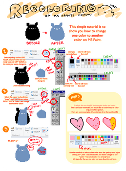 (MS paint) recolor tutorial