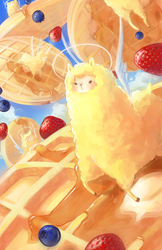 waffles + alpacas + sparkles