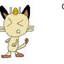 Meowth Sneeze Comic (color, variant)