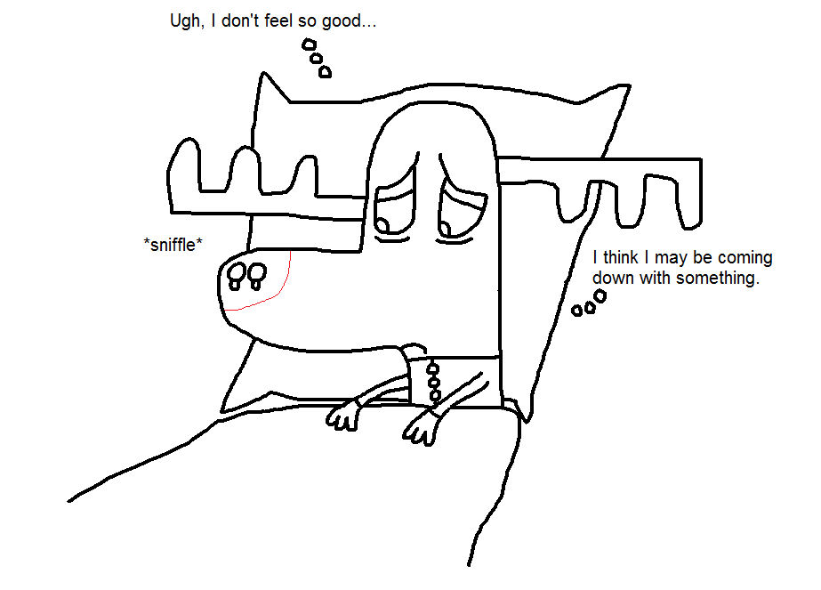 Lumpy Wakes Up Sick by SarahGirl1998 on DeviantArt