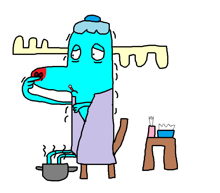 Lumpy Has a Virus (color, variant) by SarahGirl1998 on DeviantArt