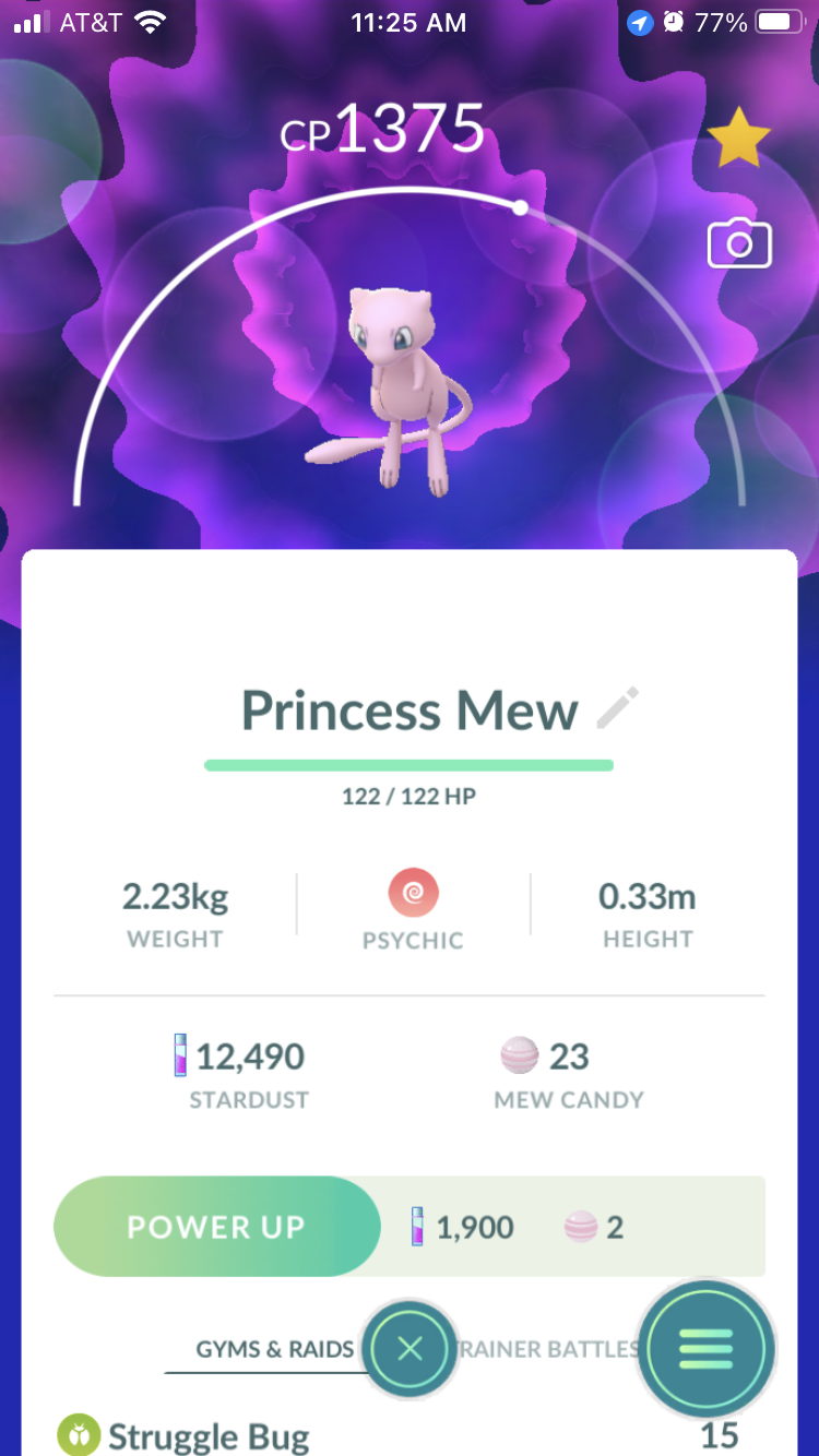 Finally got Mew!!