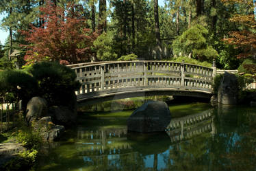 Manito Park Japanese Garden Bridge 2013