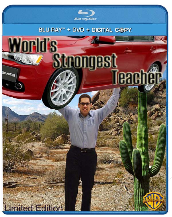 World's Strongest Teacher Blu-Ray Cover