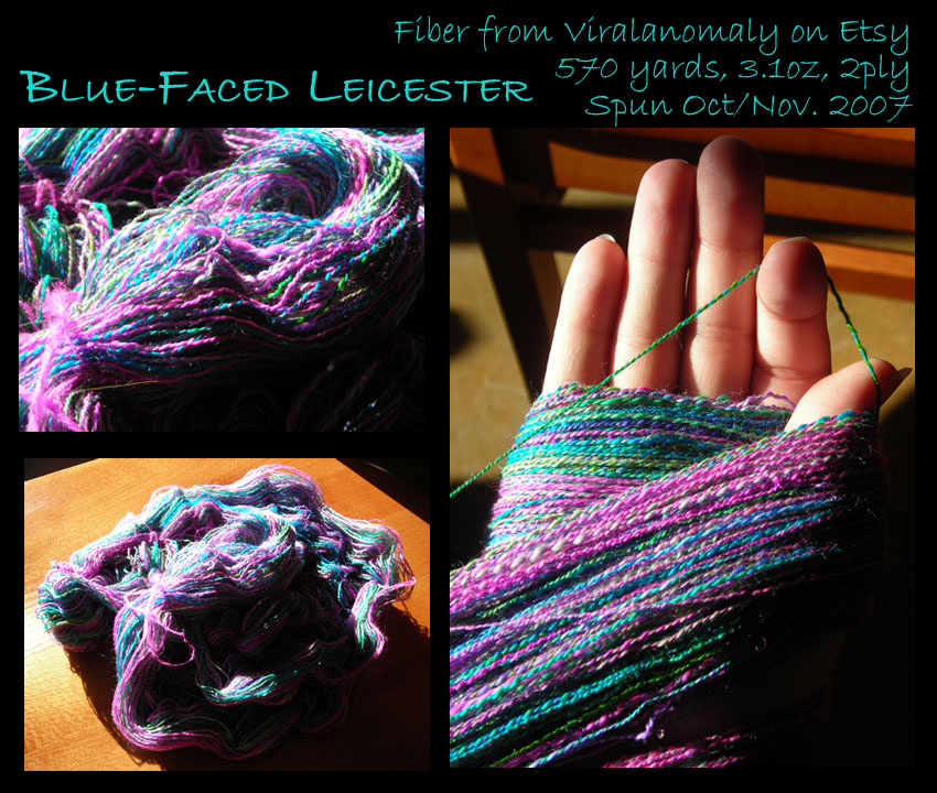 Blue-Faced Leicester Yarn