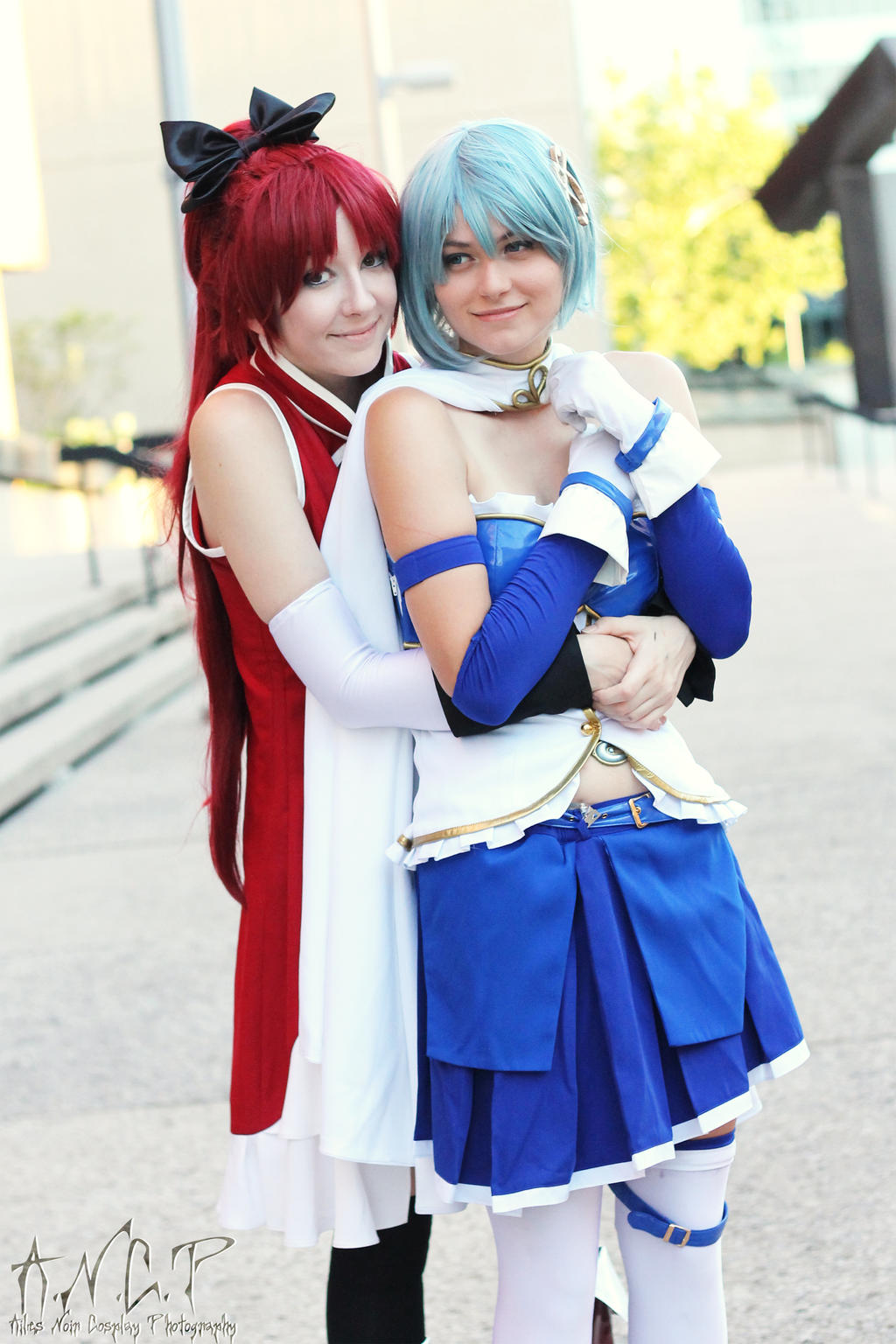 Madoka Magica #21: Kyouko + Sayaka