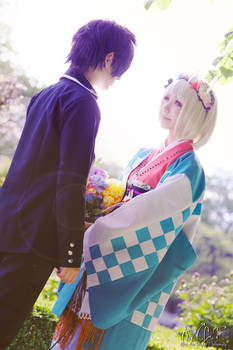 Aoi no Exorcist -  Rin and Shiemi