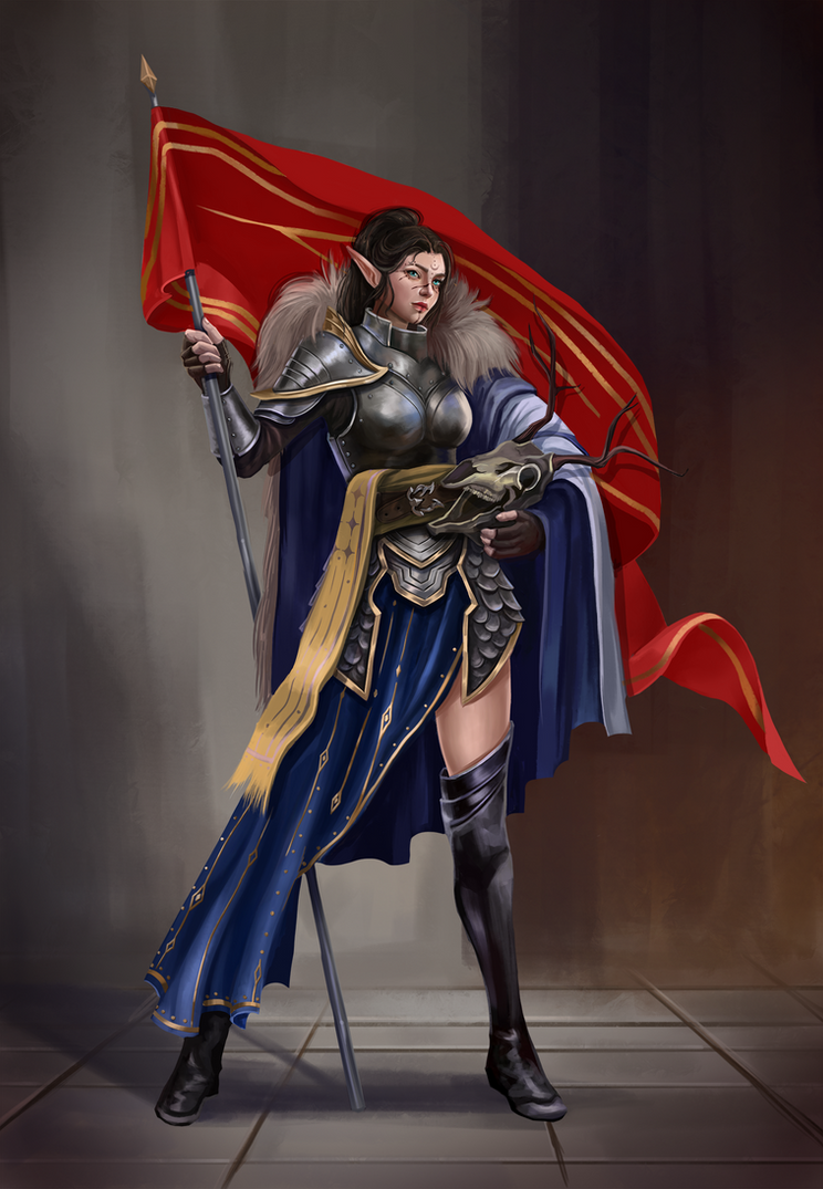 Knight Riger Girl Knight Girl by UselessElf on DeviantArt