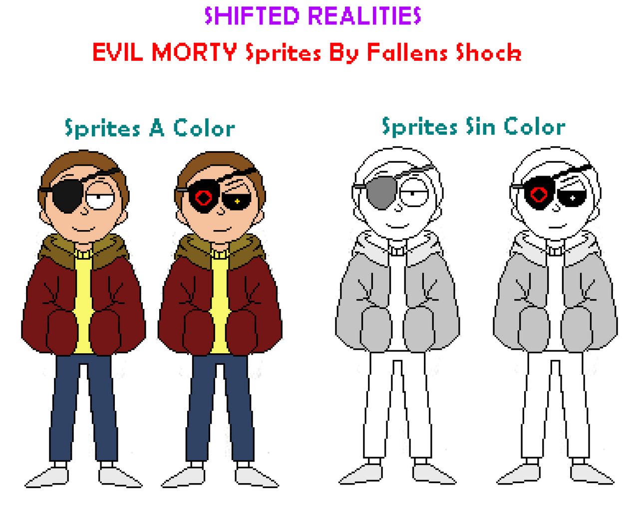 Evil Morty - Shifted Realities Minecraft Skin