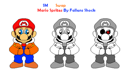 SMG4: Swap of Memes Mario Sprites
