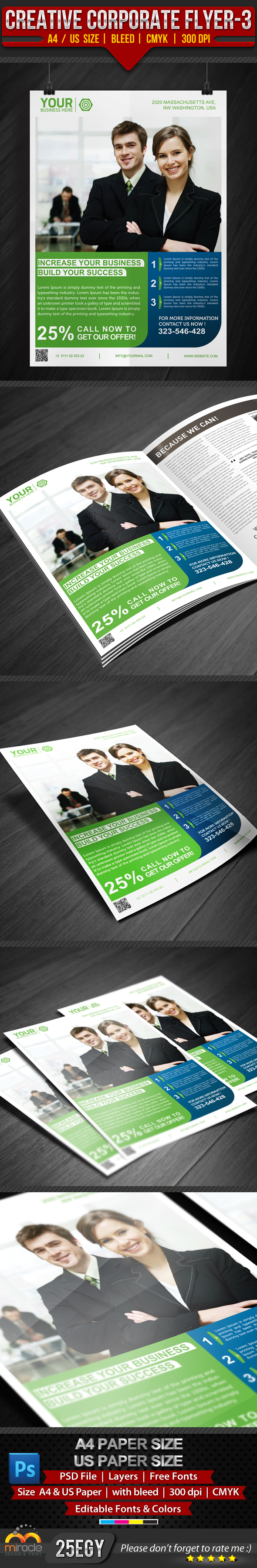 Creative Corporate Flyer 3