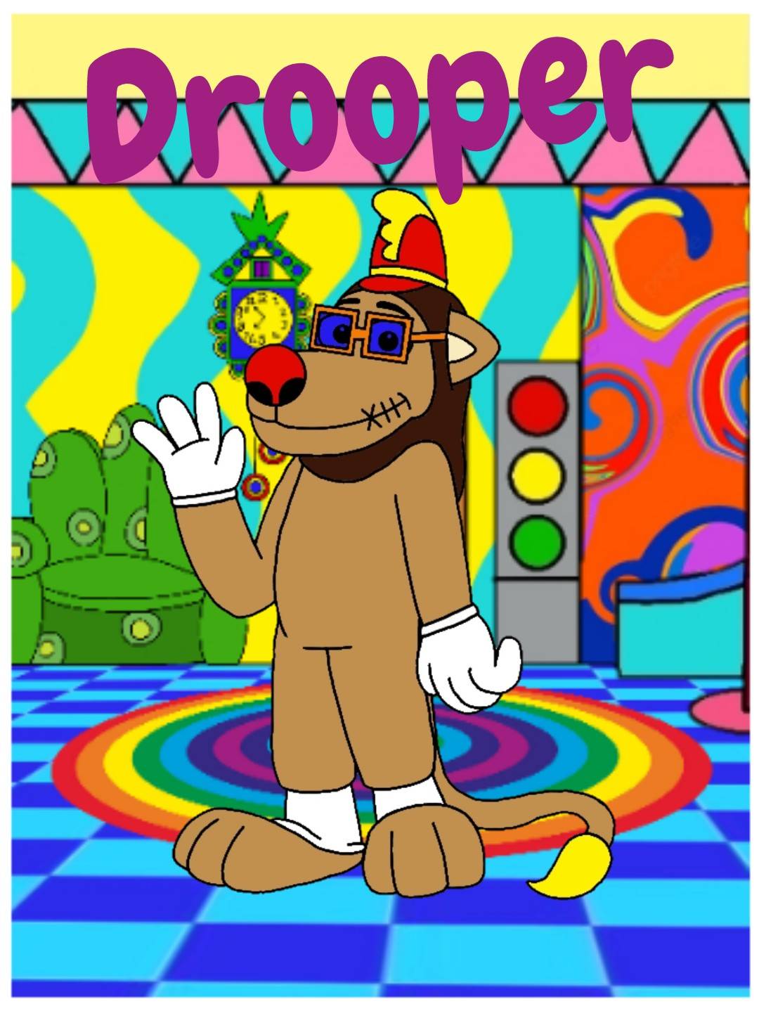 TBS:AOAAF Drooper the Lion Poster by Woodlandsplit15 on DeviantArt