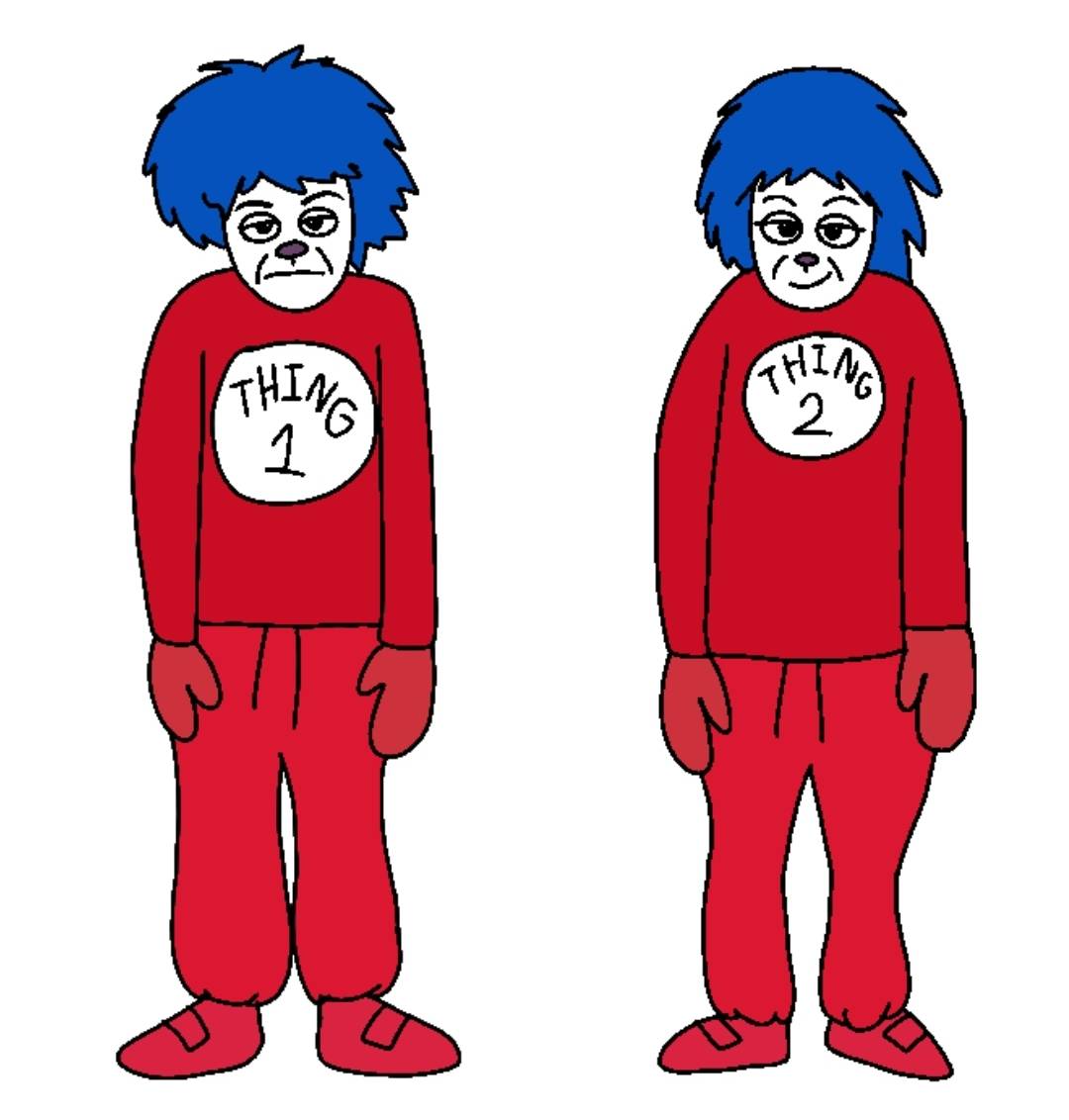 Thing Image Animation Horror Thing 1 and Thing 2 (Animated) by Woodlandsplit15 on DeviantArt
