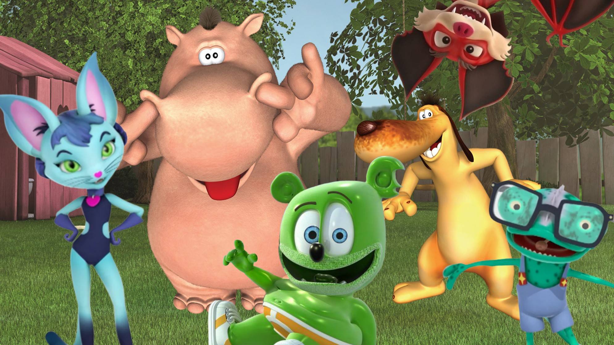 Gummibr meets Pat and Stan by Woodlandsplit15 on DeviantArt