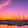 Sunrise in Karlskrona Harbour