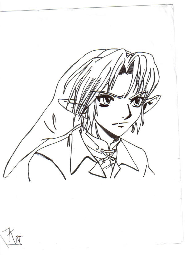 Link Ink Link in ink by kita-the-wavemaster on DeviantArt