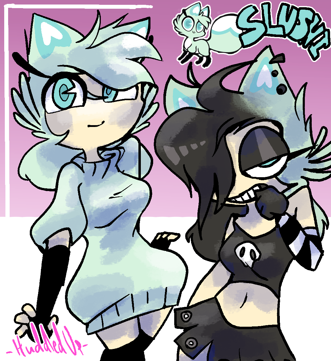 Slushi but human by AwesomHuds on DeviantArt