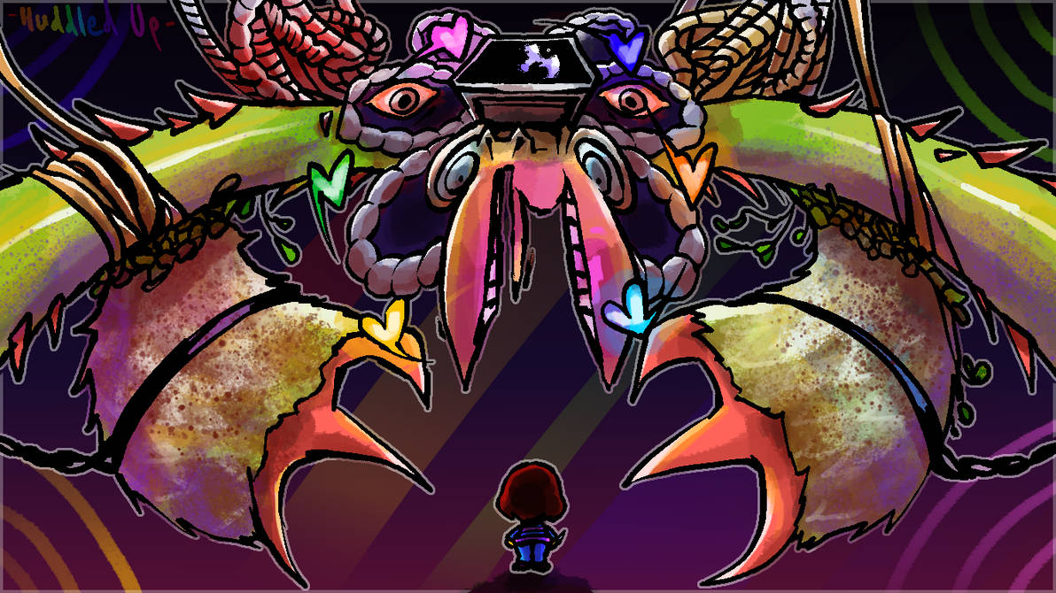 Omega Flowe OMEGA Flowey (Undertale 8th Anniversary) by AwesomHuds on DeviantArt