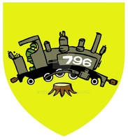 796th Railway Operating Battalion insignia