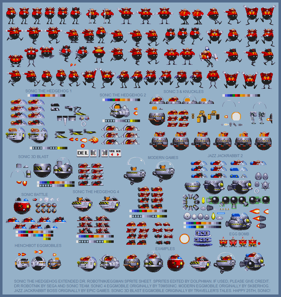 Sunky.MPEG - Robotnik Sprites by EyG8MRRRR on DeviantArt