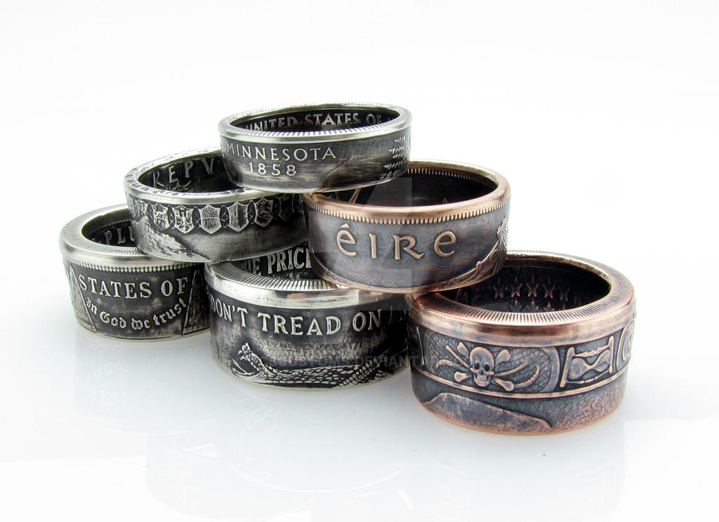 TCSCustoms Coin Rings