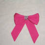 Pink Bridesmaid Bow Hairclip