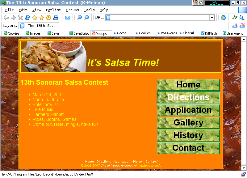 It's Salsa Time!