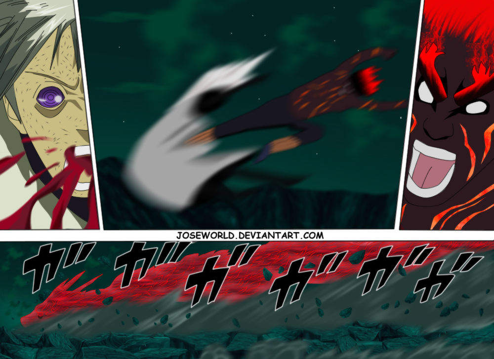 Naruto Chapter 672 Color Naruto Manga 672: Polilla Nocturna by joseworld on DeviantArt