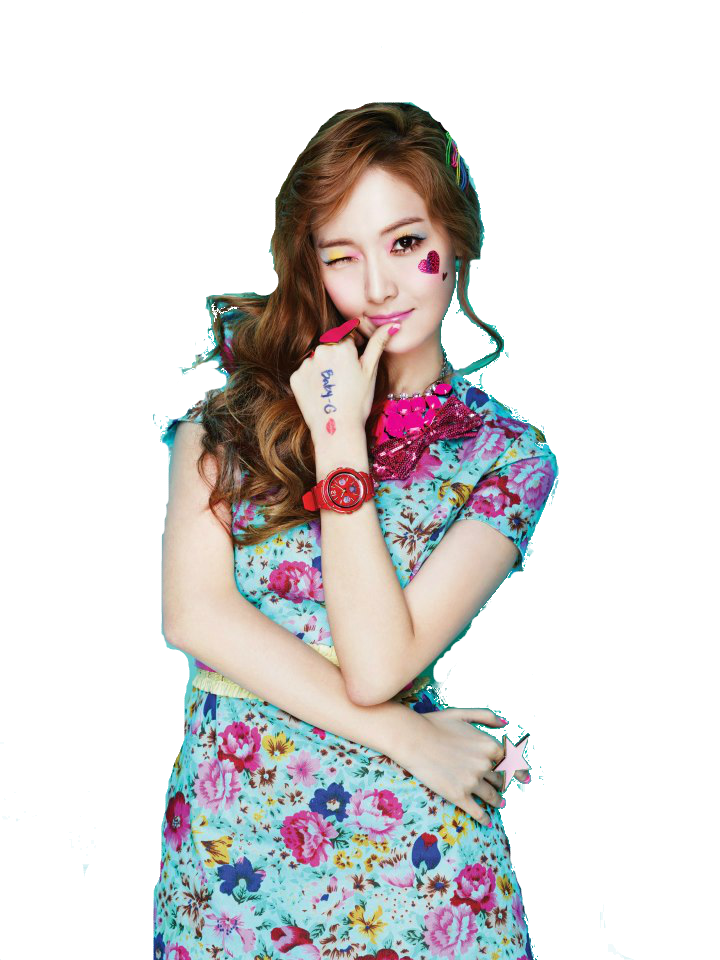 SNSD Jessica Kiss Me Baby-G Casio ~PNG~