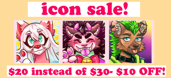 Icon Sale!!