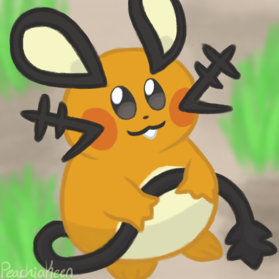 Three Dedenne Dedenne by PeachiaKeen on DeviantArt