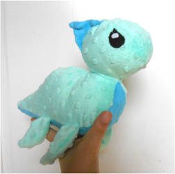 Handmade Loch Ness Monster plush