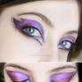 make-up purple