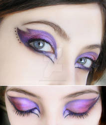 make-up purple