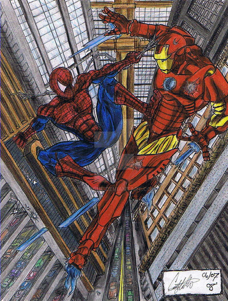 Iron Man Vs. Spiderman