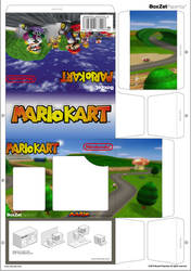 Mario Kart Papercraft Boxzet